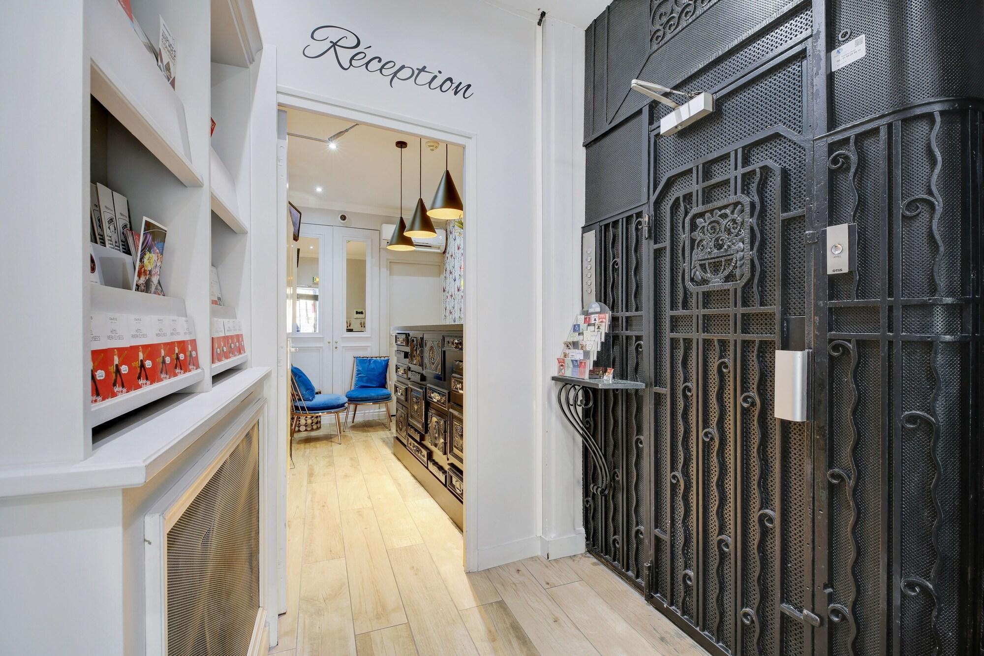 Hotel Riviera Elysees Париж Екстериор снимка