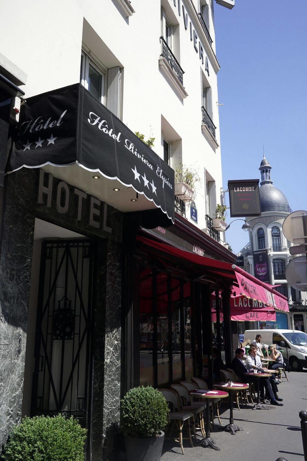 Hotel Riviera Elysees Париж Екстериор снимка